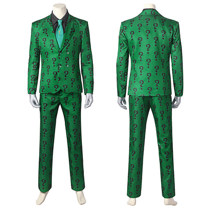 The Batman 1966 TV Riddler Edward Nygma Male Fullset Cosplay Costumes