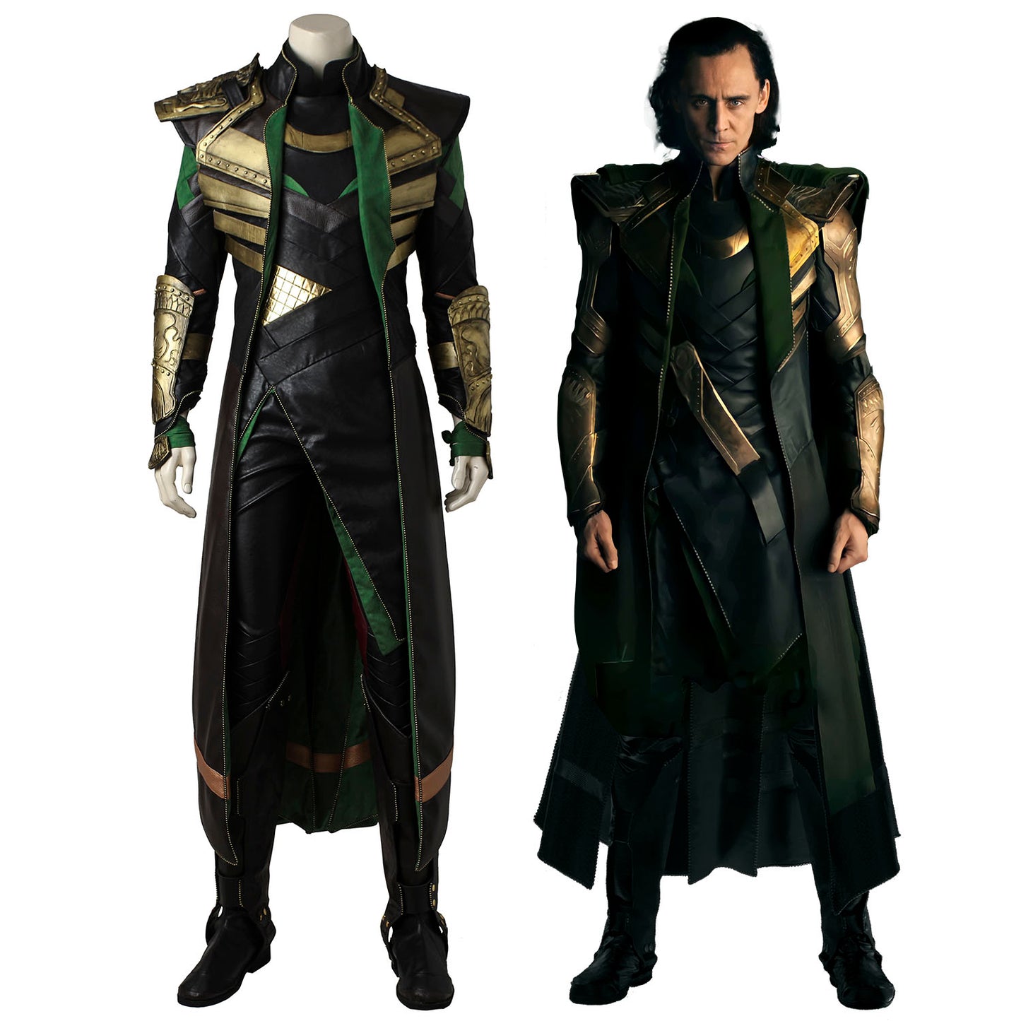 Thor: The Dark World Avengers Loki Male Cosplay Costumes