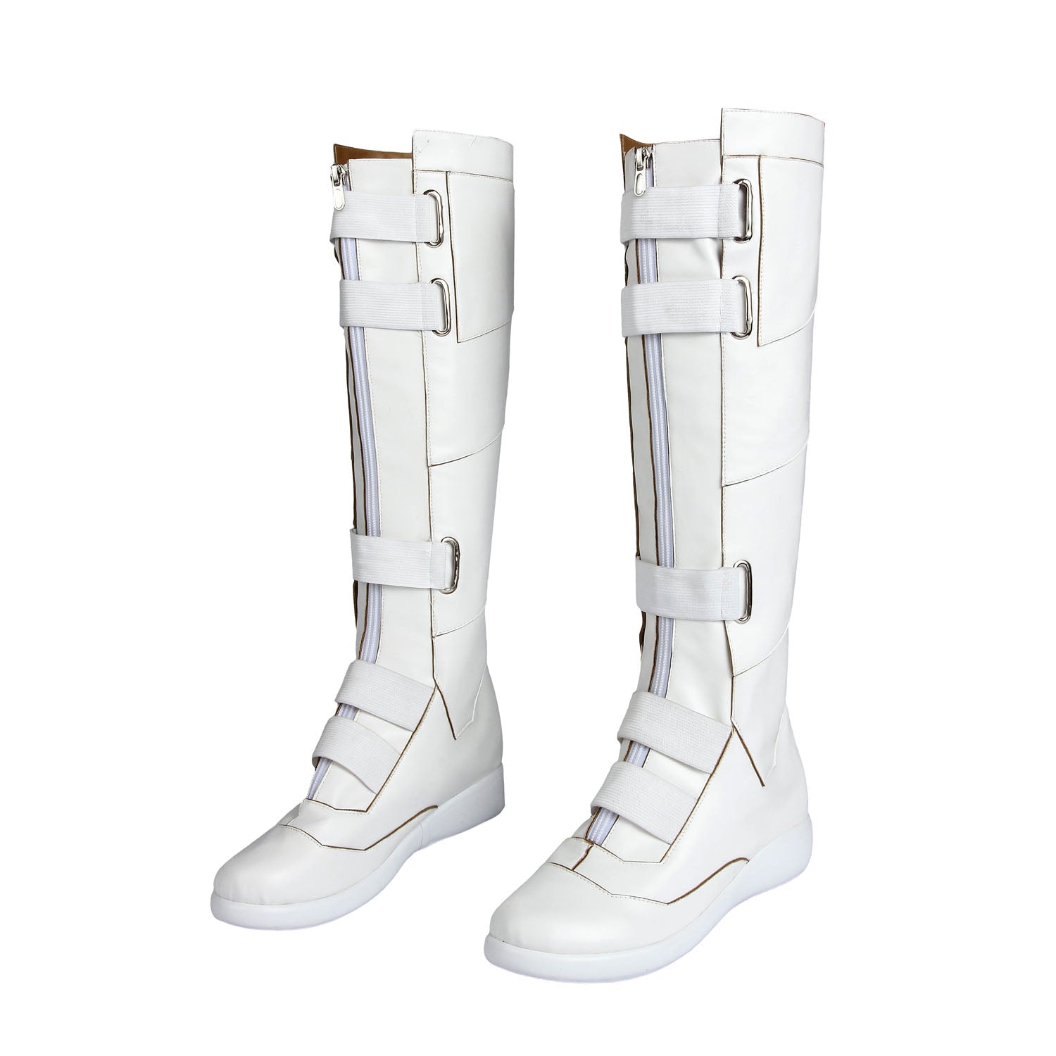 Black Widow Natasha Romanoff White Suit Female Cosplay Costumes