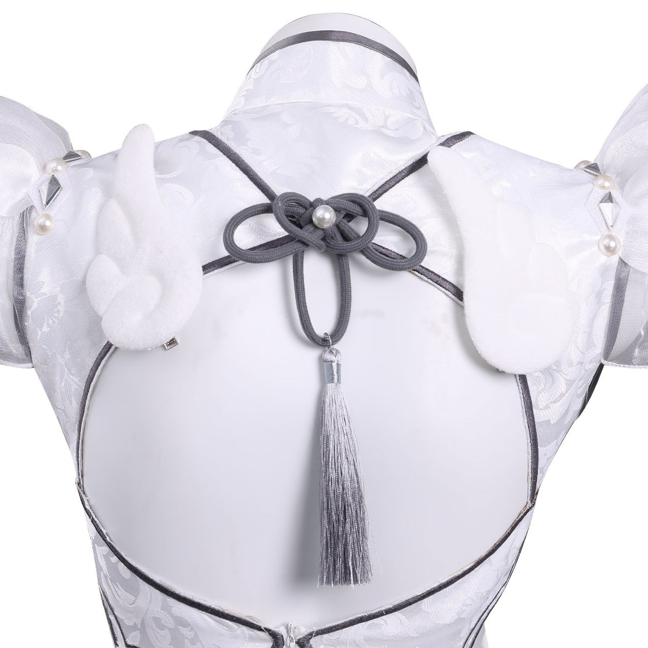 Naraka: Bladepoint Ziping Yin White Cheongsam Cosplay Costumes