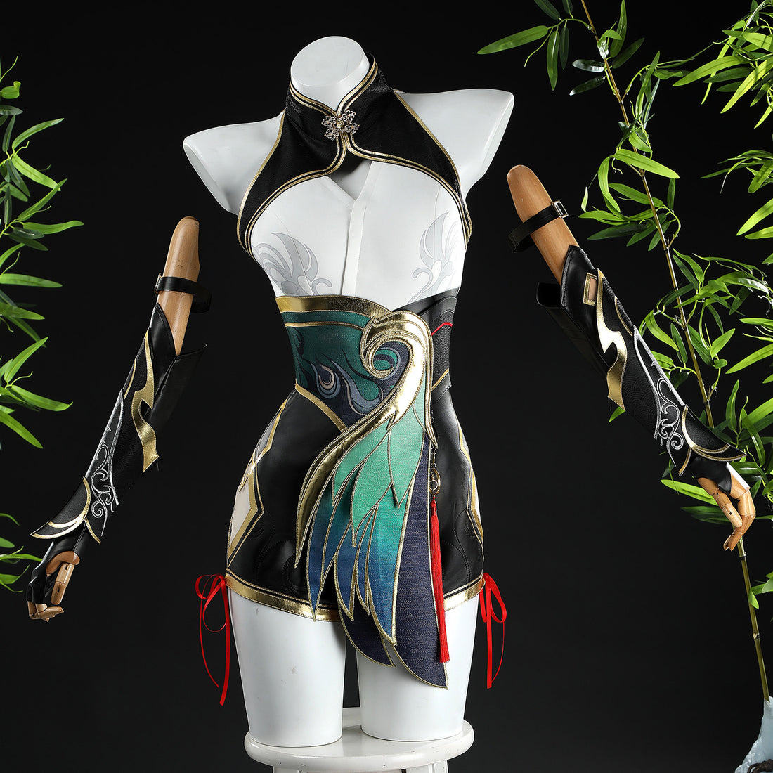 Naraka: Bladepoint Feria Shen X Overwatch DVA Fullset Cosplay Costumes