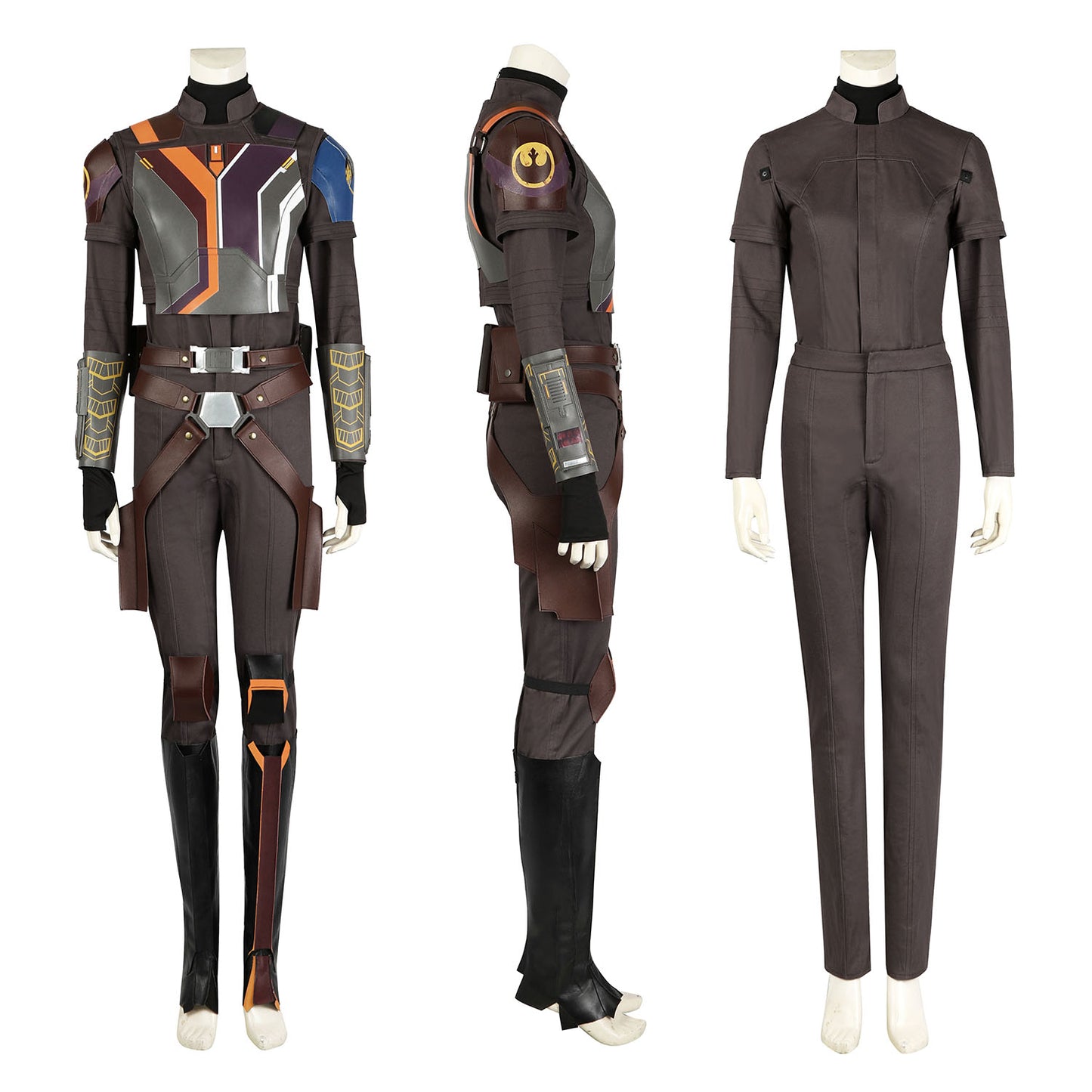 Star Wars Ahsoka Sabine Wren Female Fullset Cosplay Costumes