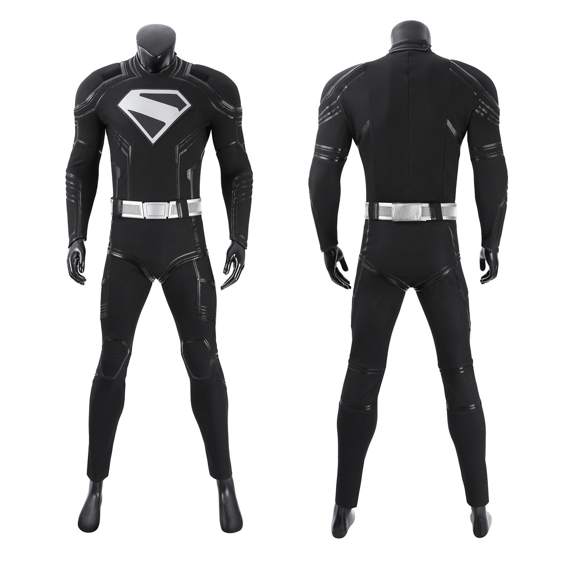 Superman Legacy Clark Kent Black Suit Top Cosplay Costumes