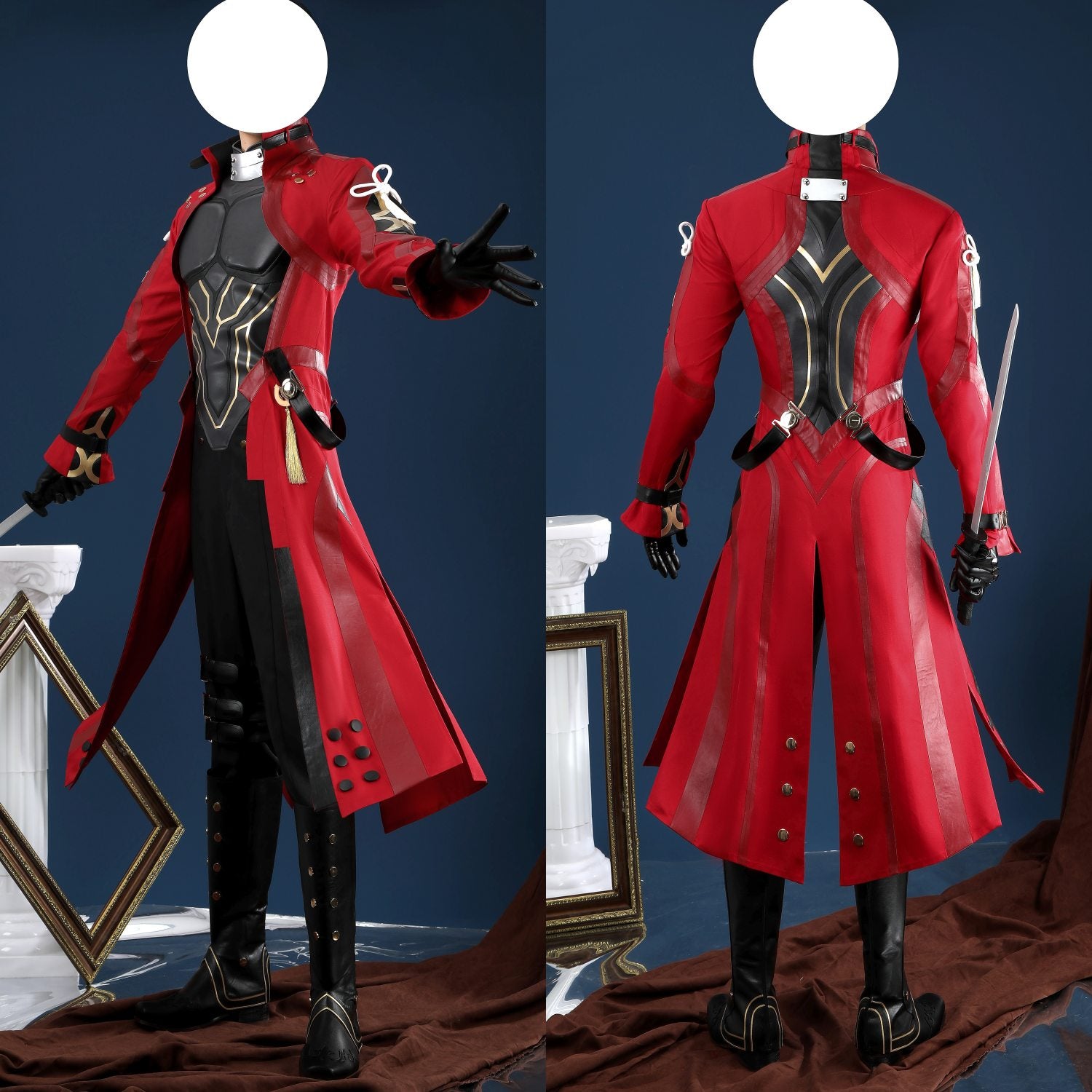 Honkai: Star Rail X Fate Archer Red A Full Set Cosplay Costumes