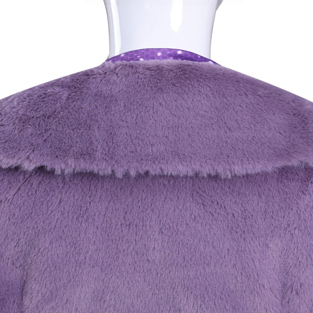 Zoo 2 Non-Mammalians Rise Gazelle Purple Wool Outfit Cosplay Costumes