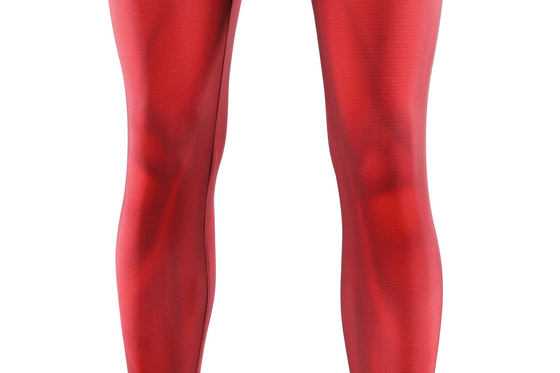Spider-Man Scarlet Spider Cosplay Costumes Halloween Red Jumpsuit for Themed Party Outfit