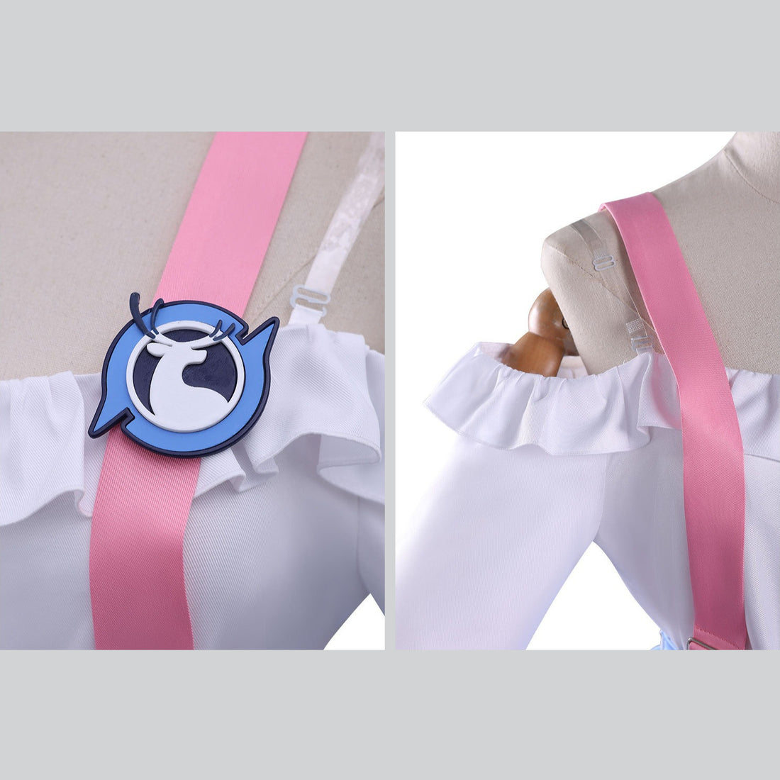 Game Honor of Kings X Luckin Yao Deerie Full Set Cosplay Costumes
