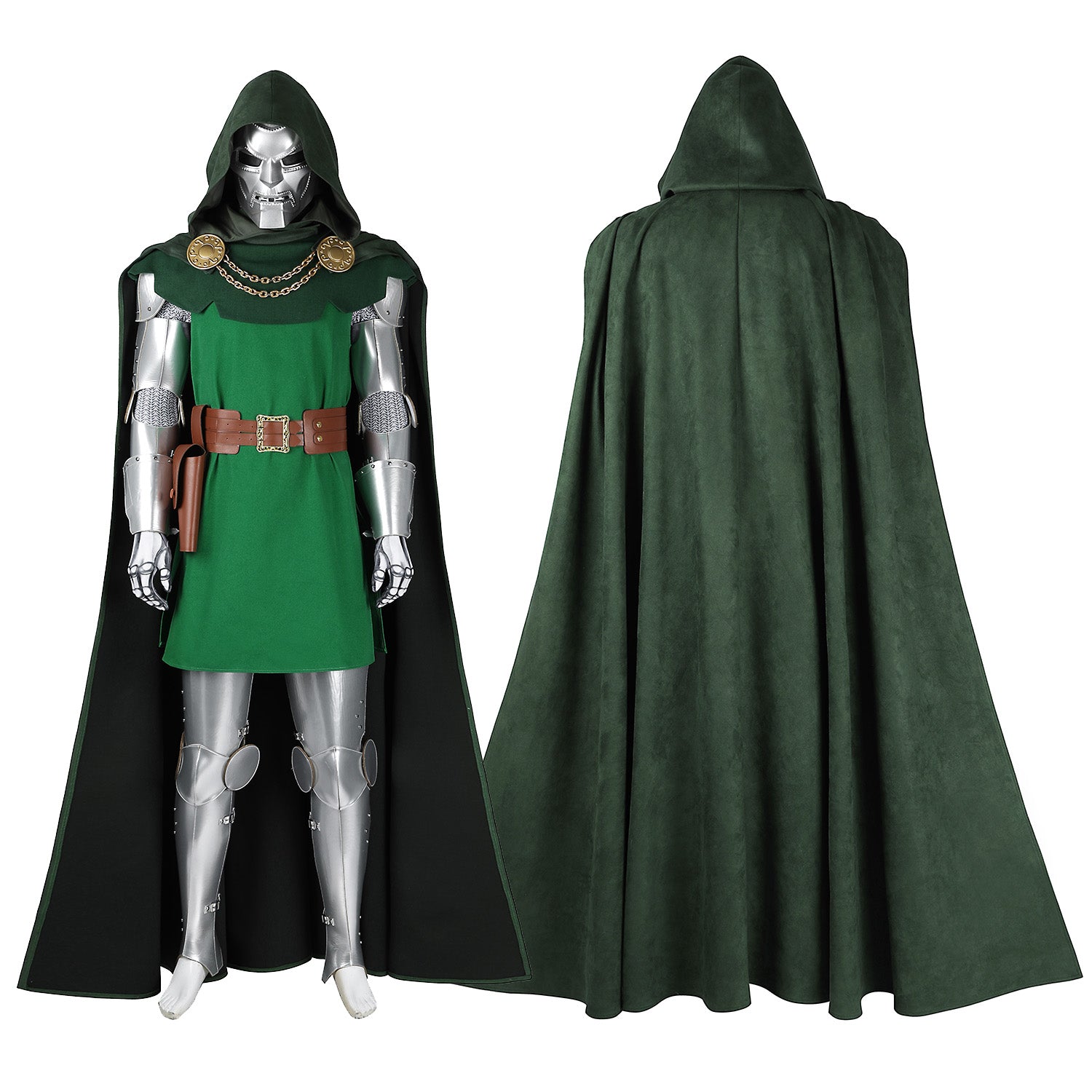 Fantastic Four Doctor Doom Battle Suit Full Set Top Cosplay Costumes