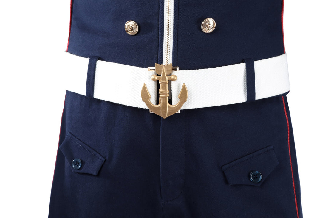The Boys Vought Rising Torpedo 2027 Will Hochman Blue Cosplay Costumes Themed Party Outfits