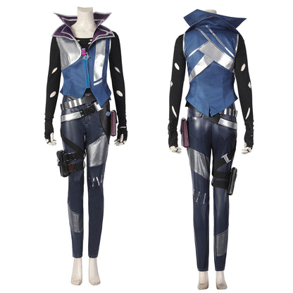 Valorant Fade Outfit Female Fullset Cosplay Costumes