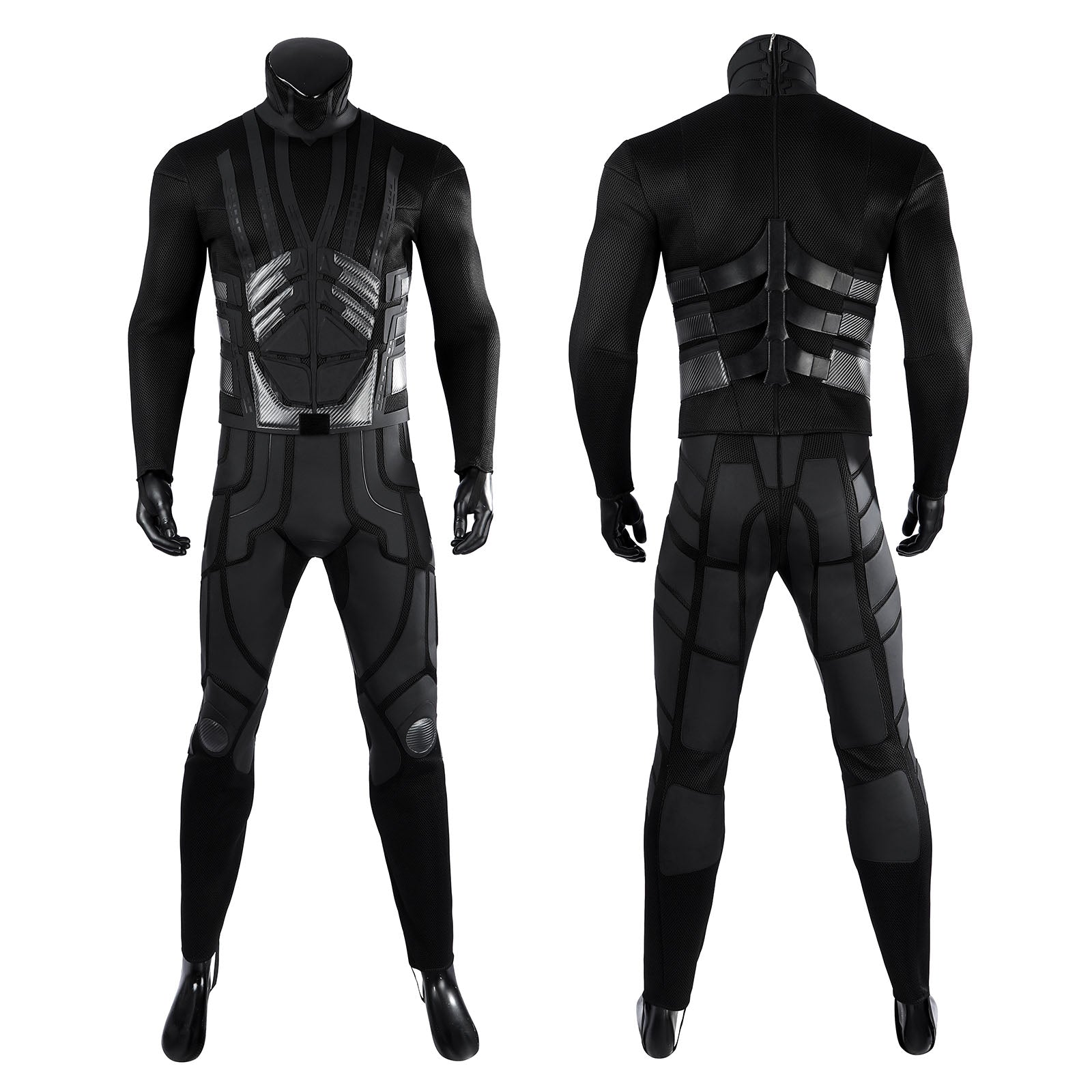 The Dark Knight Rises Batman Bruce Wayne Cosplay Costumes Halloween Themed Party Outfits