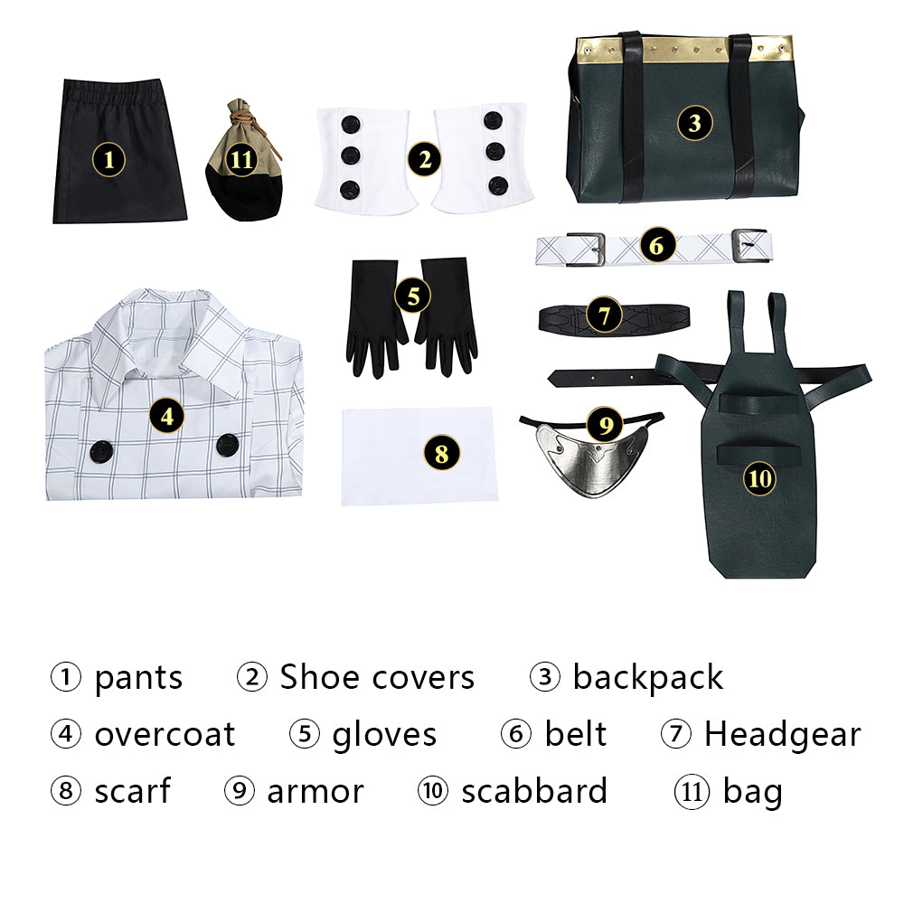 Metaphor: ReFantazio Travelling Boy Will Top Level Cosplay Costumes