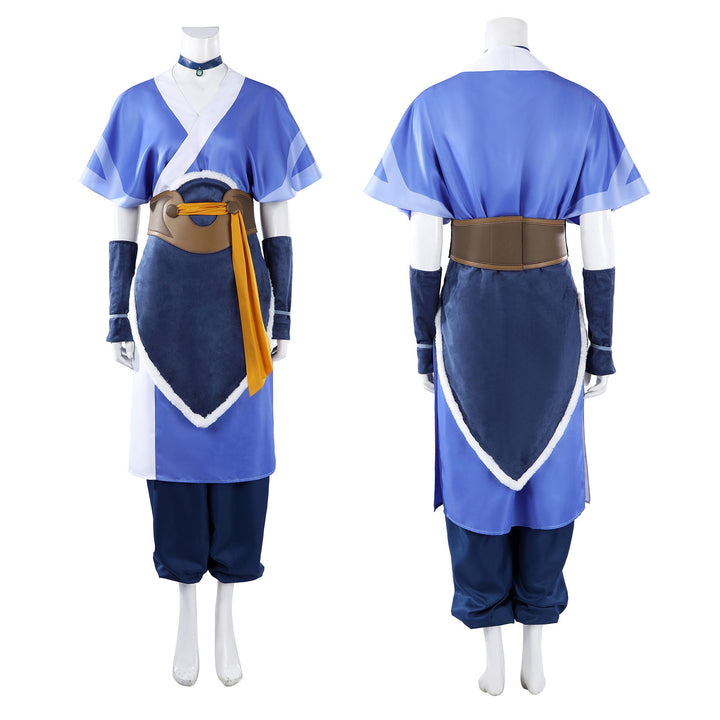 Avatar: The Last Airbender Katara Top Level Cosplay Costumes Themed Carnival Outfits