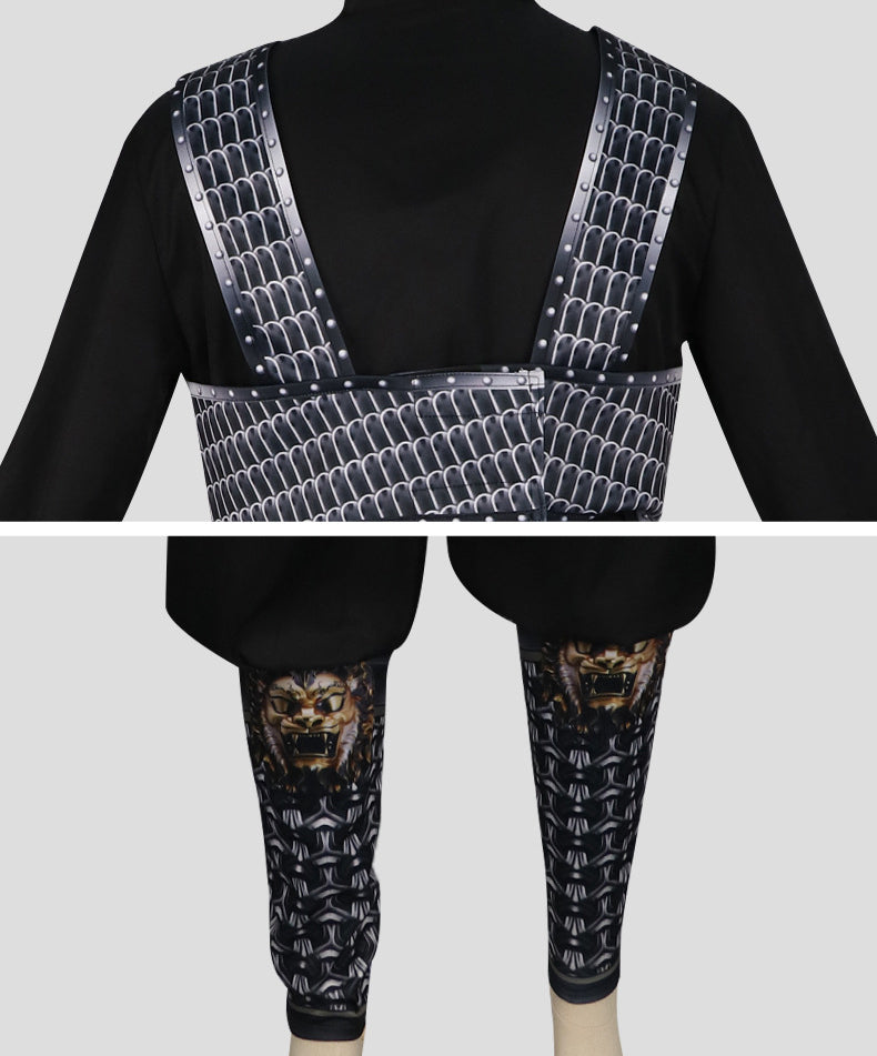 Black Myth Wukong Erlang God Yang Jian Full Set Cosplay Costumes