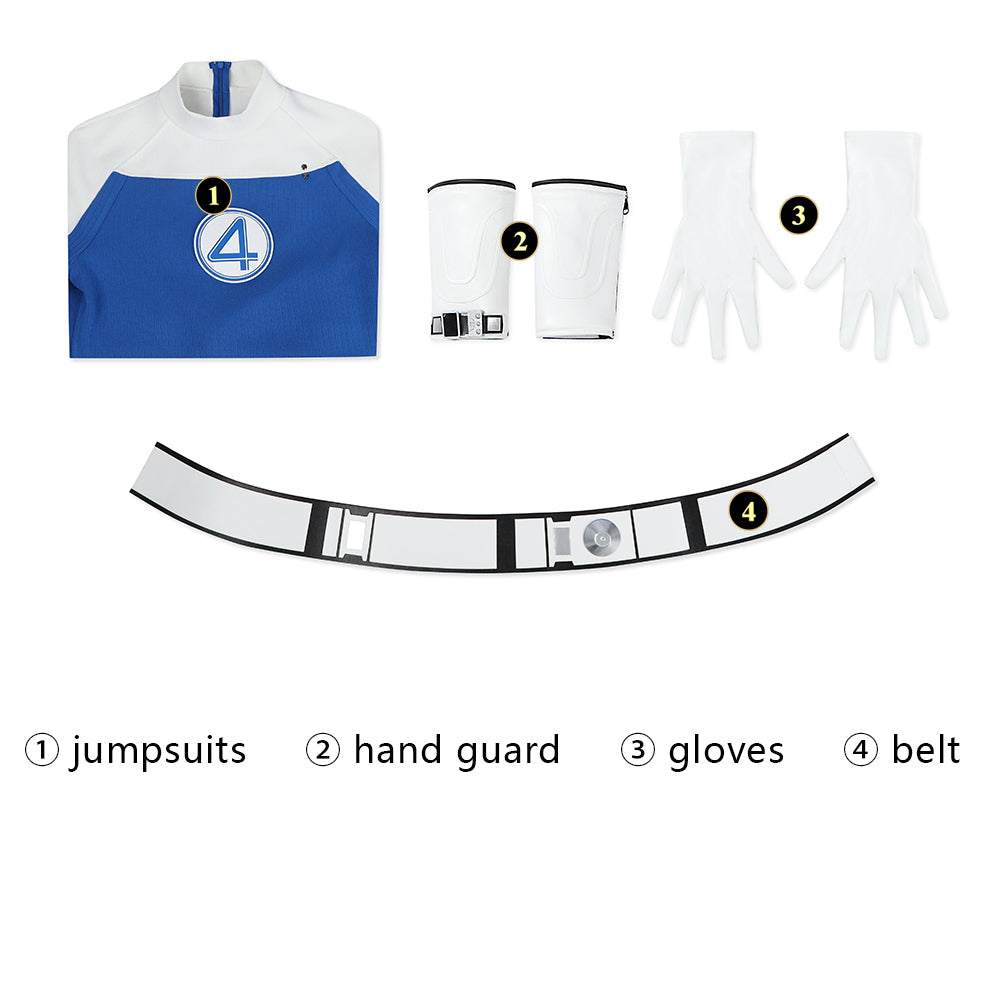 Fantastic Four First Steps Human Torch Johnny Storm Cosplay Costumes