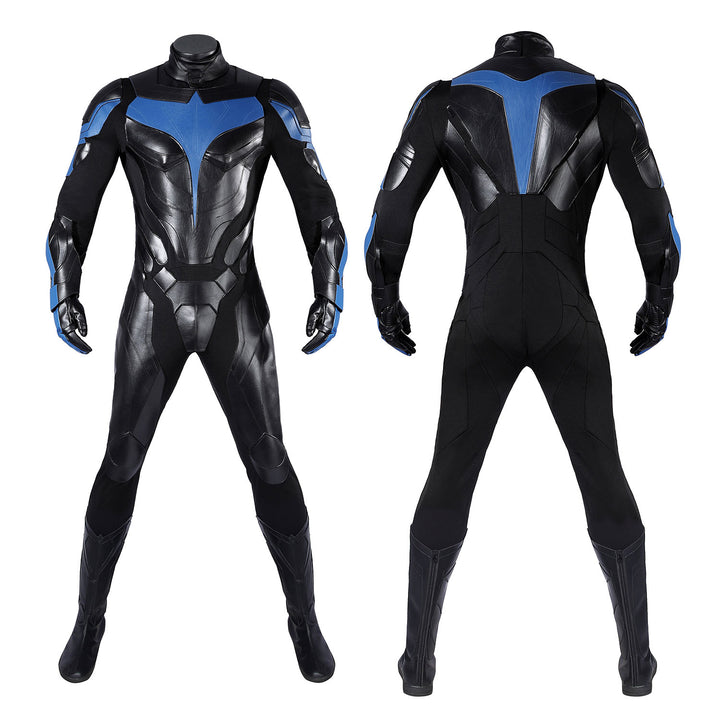 Titans Season 1 Nightwing Dick Grayson Battle Suit Male Cosplay Costumes