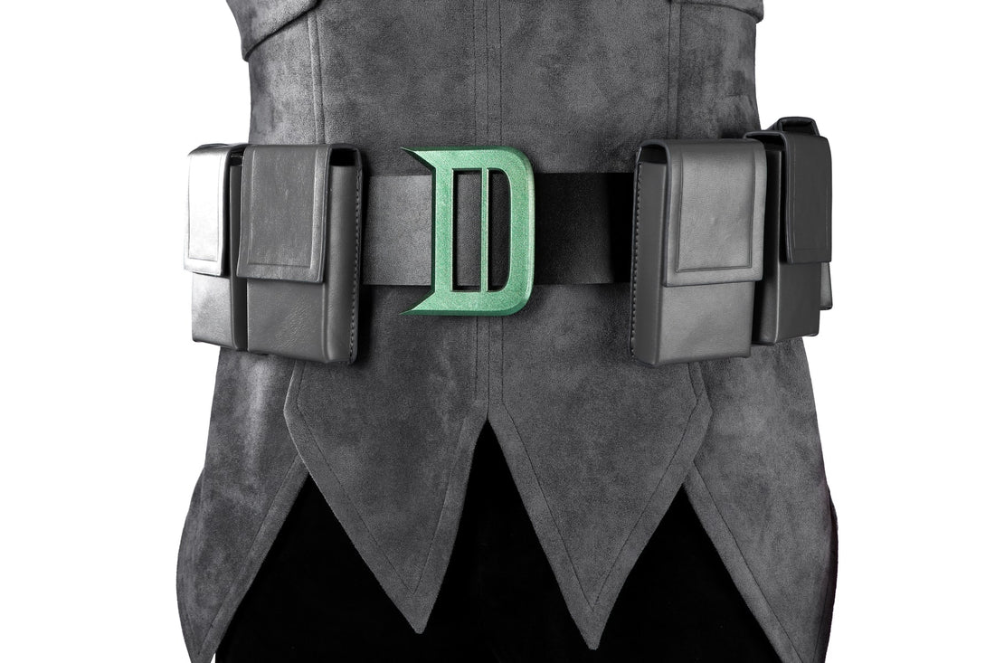 Batman: Son of The Demon Robin Damian Wayne Cosplay Costumes Halloween Suit with Cloak