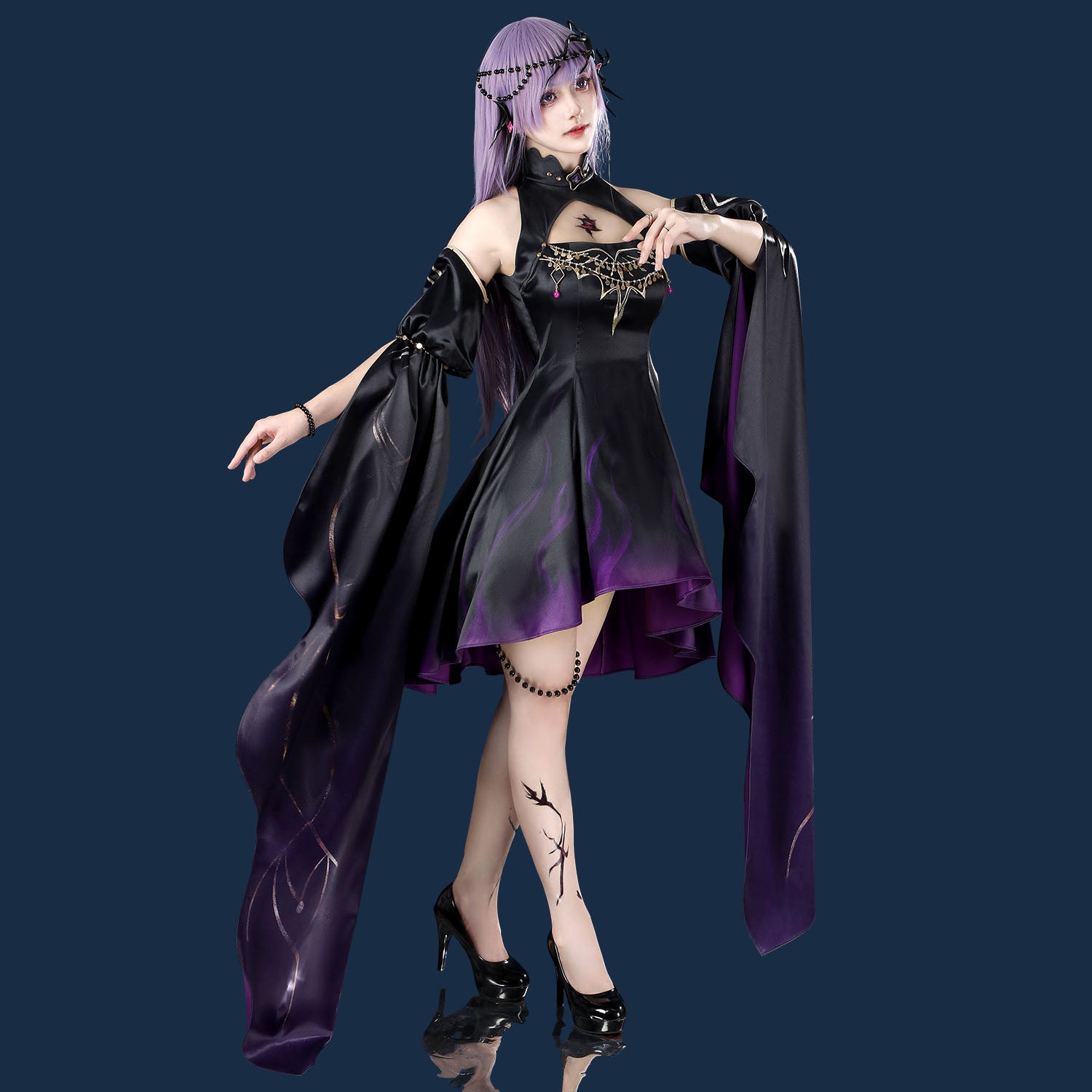 Path to Nowhere Necresta Hella Top Level Cosplay Costumes