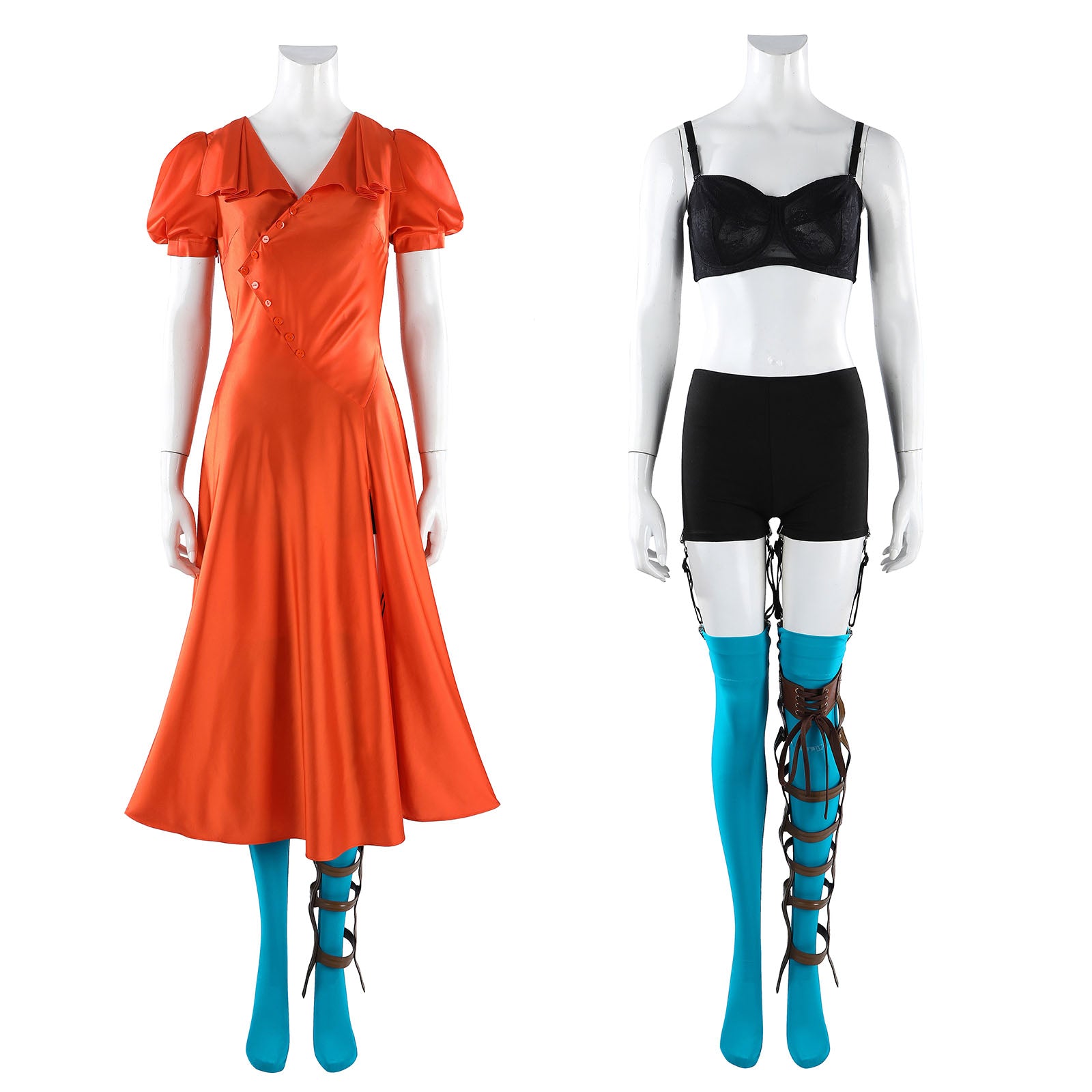 The Bride! The Bride of Frankenstein Halloween Dress Cosplay Costumes