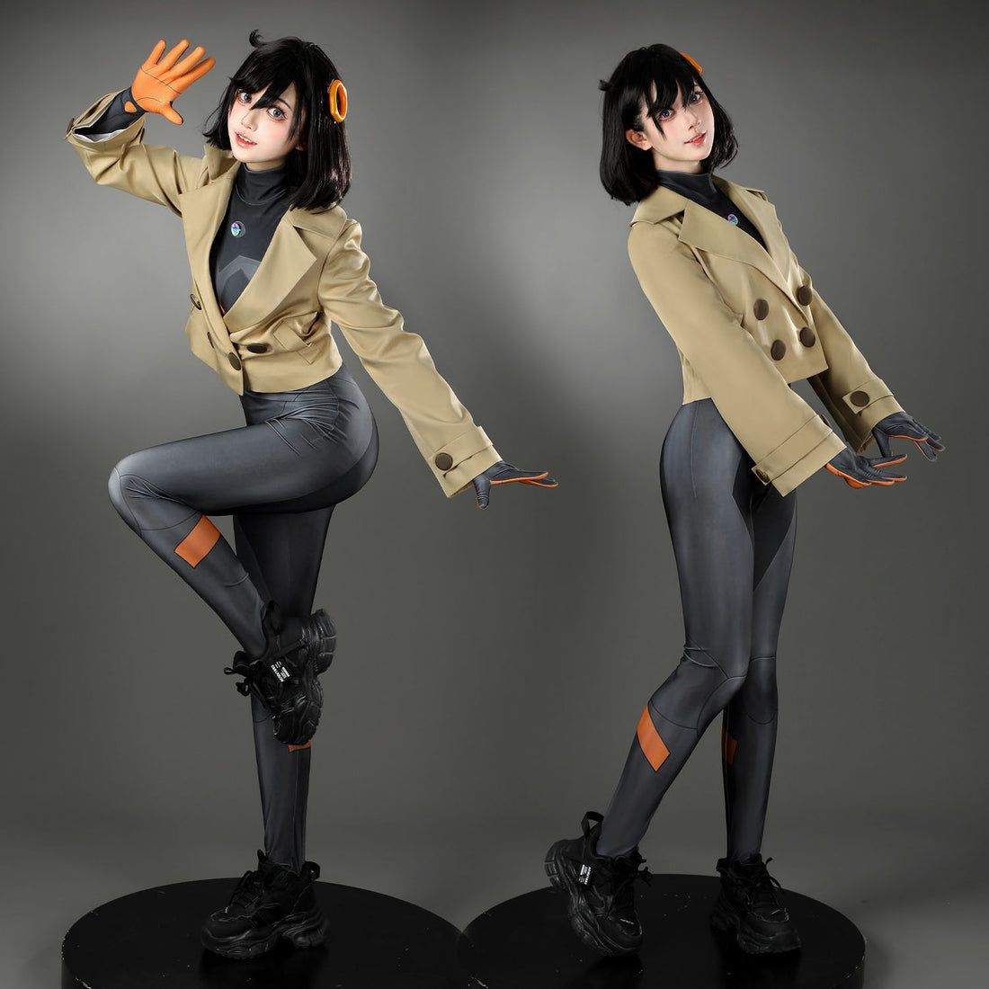 Pocket Game Z-A Emma Coat Jumpsuit Female Cosplay Costumes