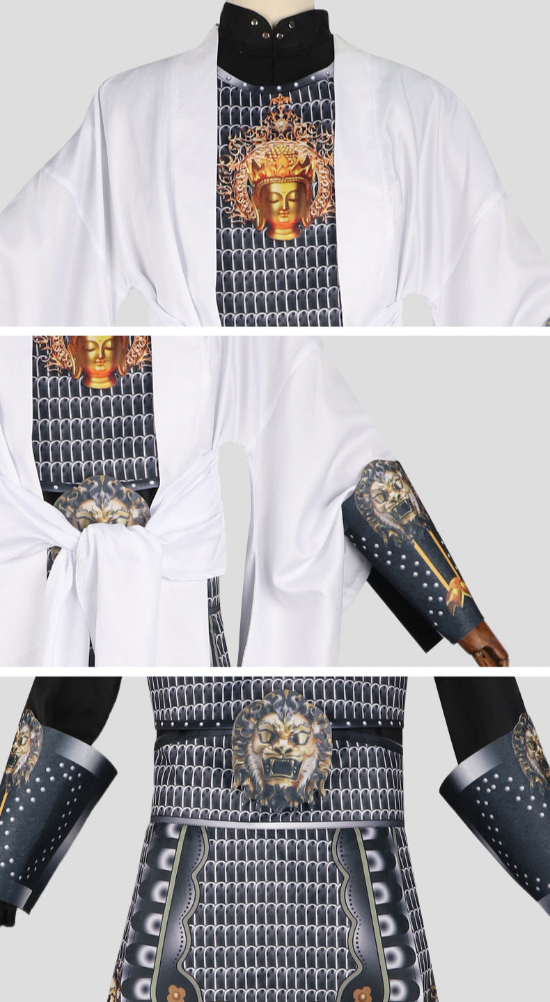 Black Myth Wukong Erlang God Yang Jian Full Set Cosplay Costumes