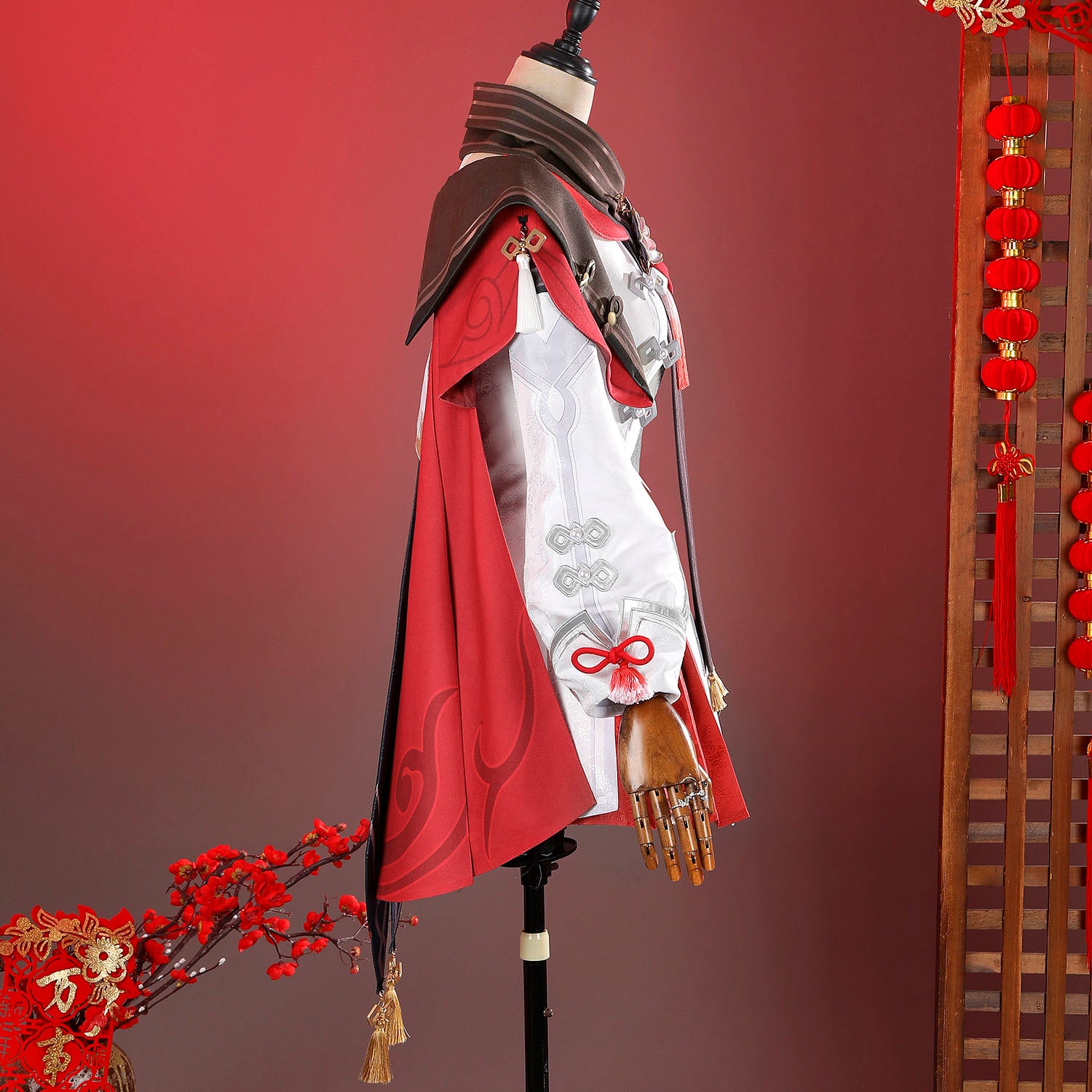 Game Genshin Impact Hu Tao Lantern Rite Suit Cosplay Costumes