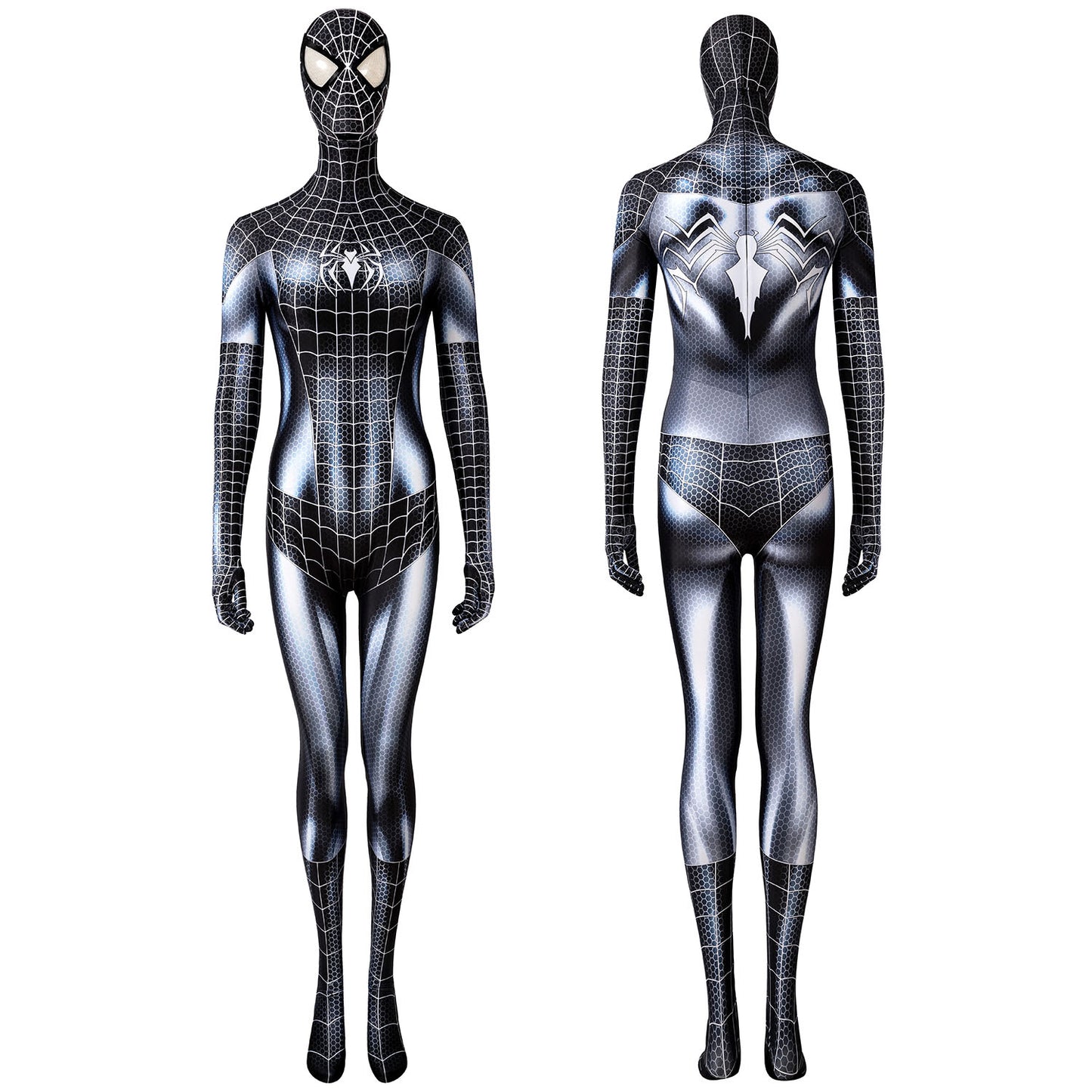 Spider-man Venom Woman Black Cat Female Jumpsuit Cosplay Costumes