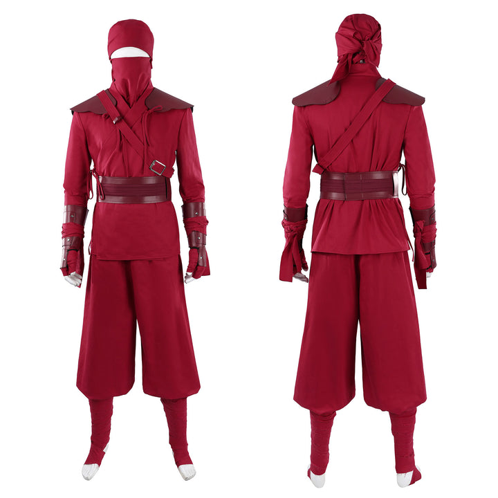 Spider-Man: Brand New Day The Hand Cosplay Costumes Red Ninja Top Halloween Suit
