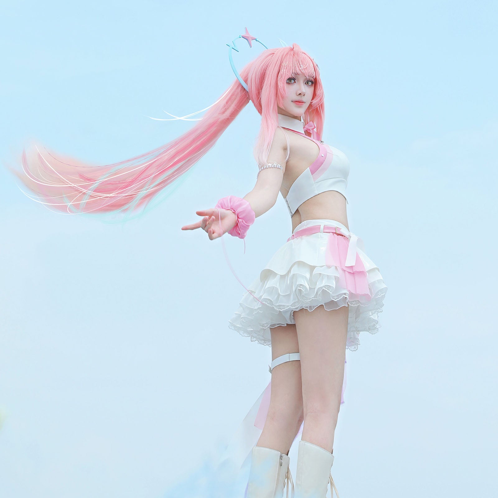 Wuthering Waves Korea Anniversary Aemeath Top Cosplay Costumes