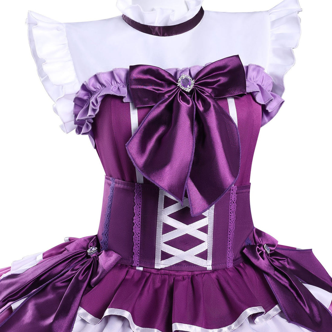 Puella Magi Madoka Magica Akemi Homura Stage Outfit Cosplay Costumes