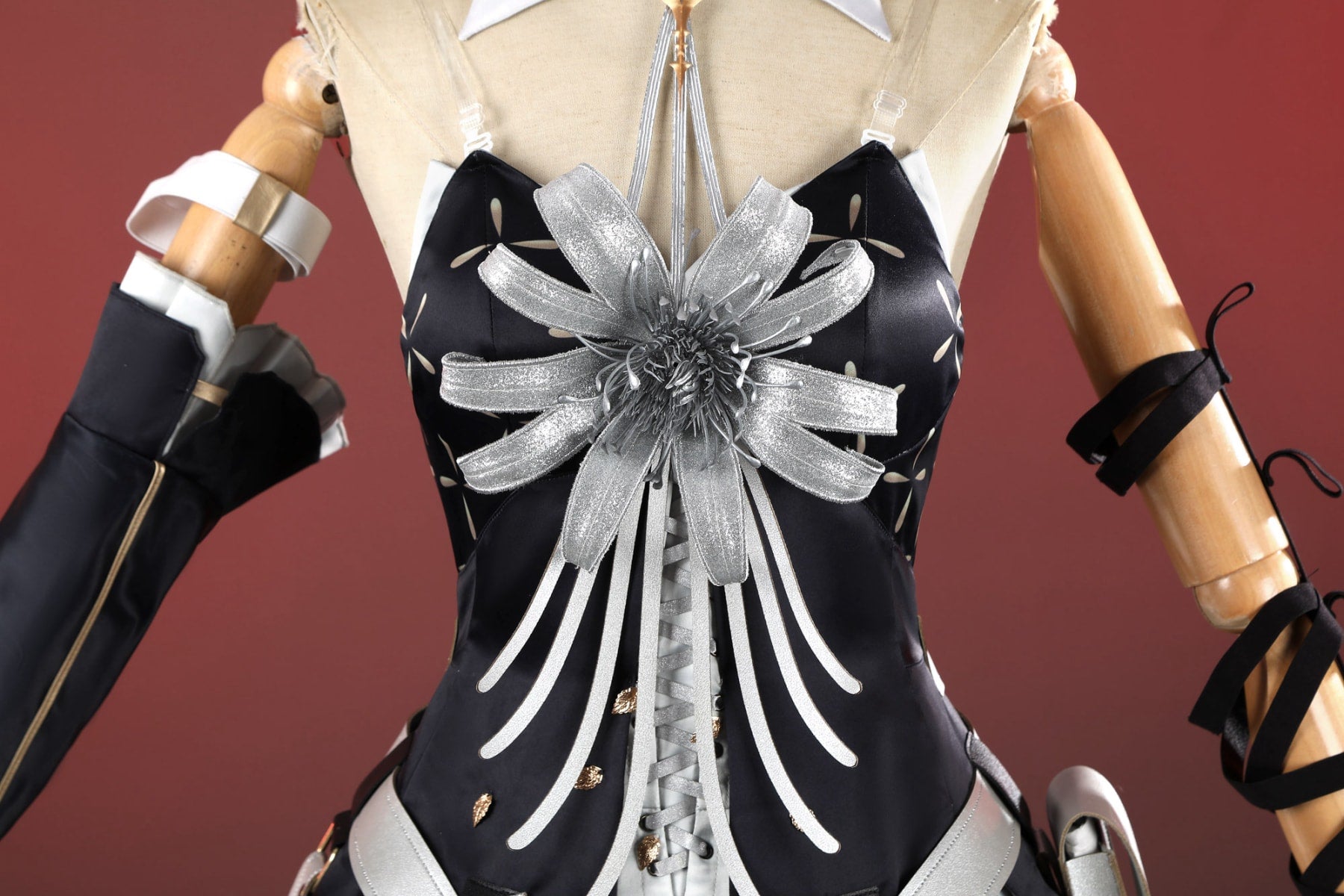 Wuthering Waves Havoc Phrolova Cosplay Costumes Women's Black Dress Themed Carnival Outfits