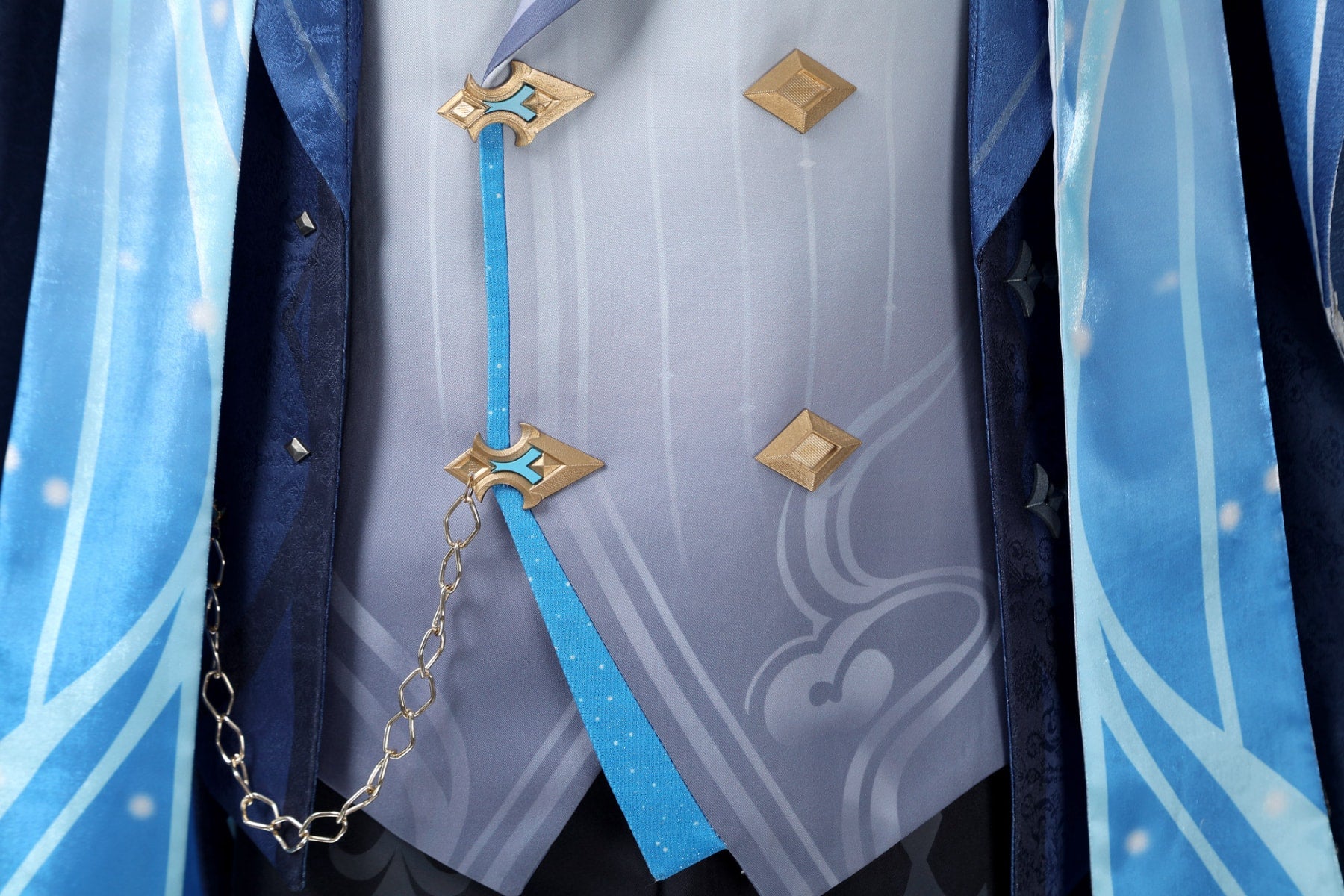 Genshin Impact Neuvillette Lantern Rite Melusent Gift Cosplay Costumes