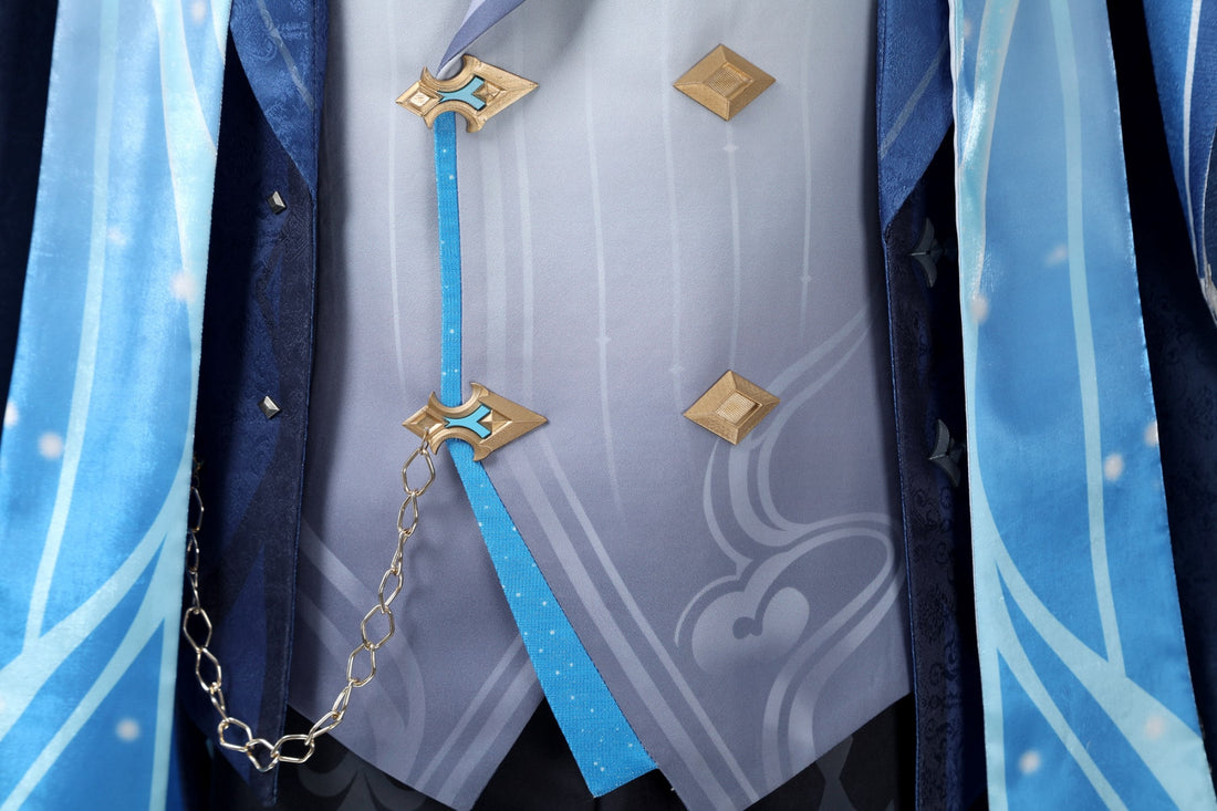 Genshin Impact Neuvillette Lantern Rite Melusent Gift Cosplay Costumes