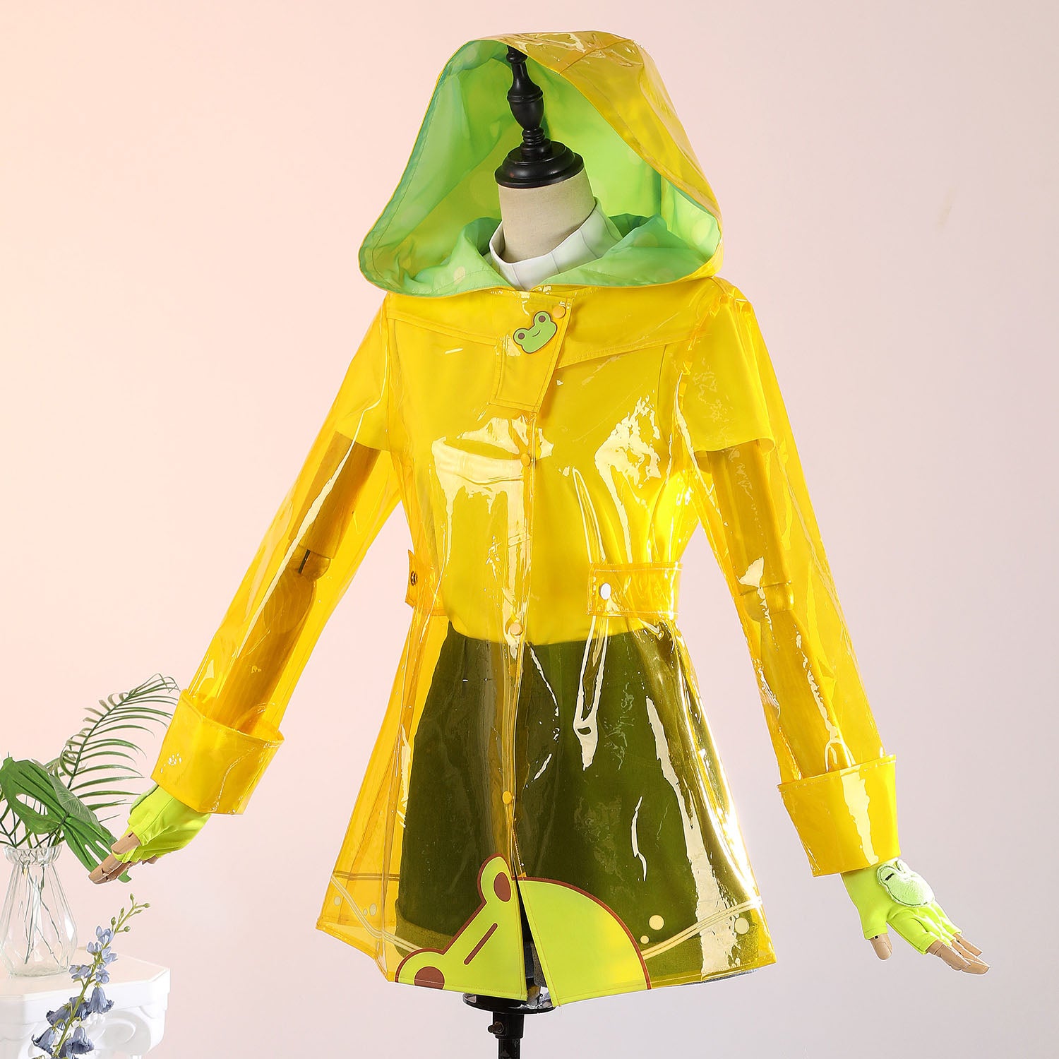 Overwatch 2 Magical Girl Mei Raincoat Full Set Cosplay Costumes