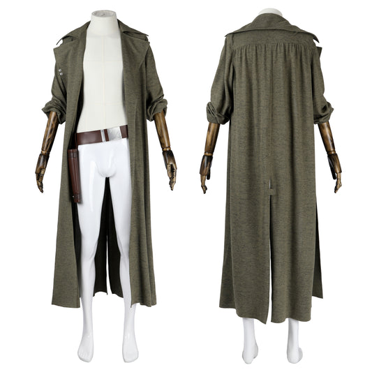 Star Wars Outlaws ND-5 Green Coat with Belt Cosplay Costumes