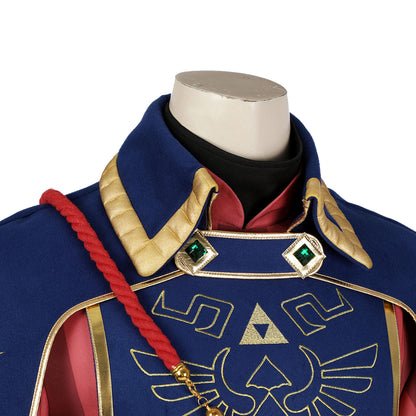 The Legend of Zelda Tears of the Kingdom Link Royal Guard Uniform Costumes