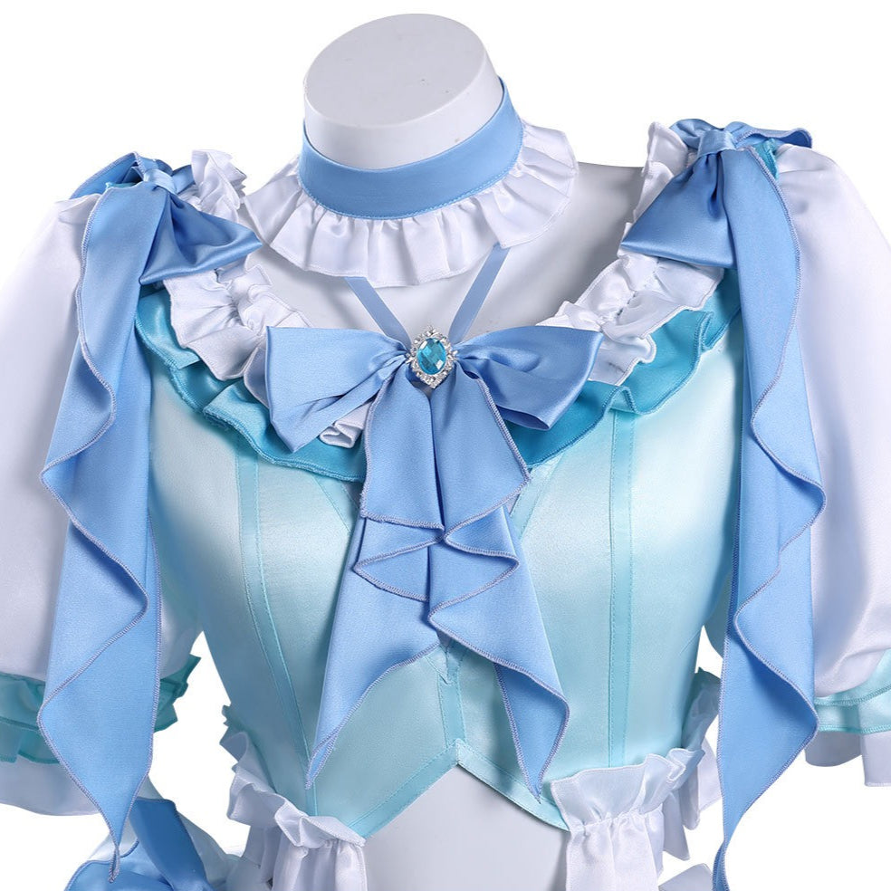 Puella Magi Madoka Magica Miki Sayaka Stage Outfit Cosplay Costumes