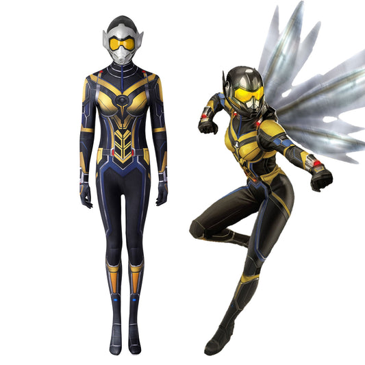 Ant-Man and the Wasp Quantumania Hope Wasp Female Jumpsuit Cosplay Costumes