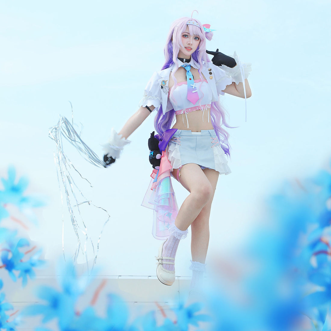 Wuthering Waves Korea Anniversary Denia Top Cosplay Costumes