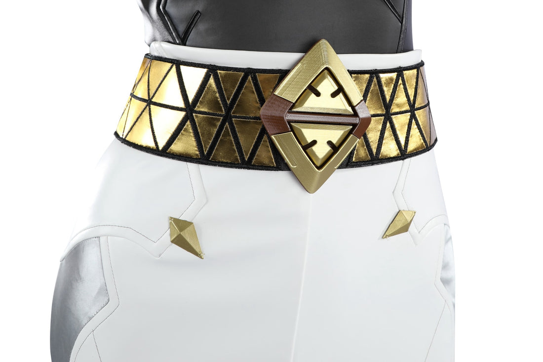 Overwatch Domina Golden Outfit Top Level Fullset Cosplay Costumes