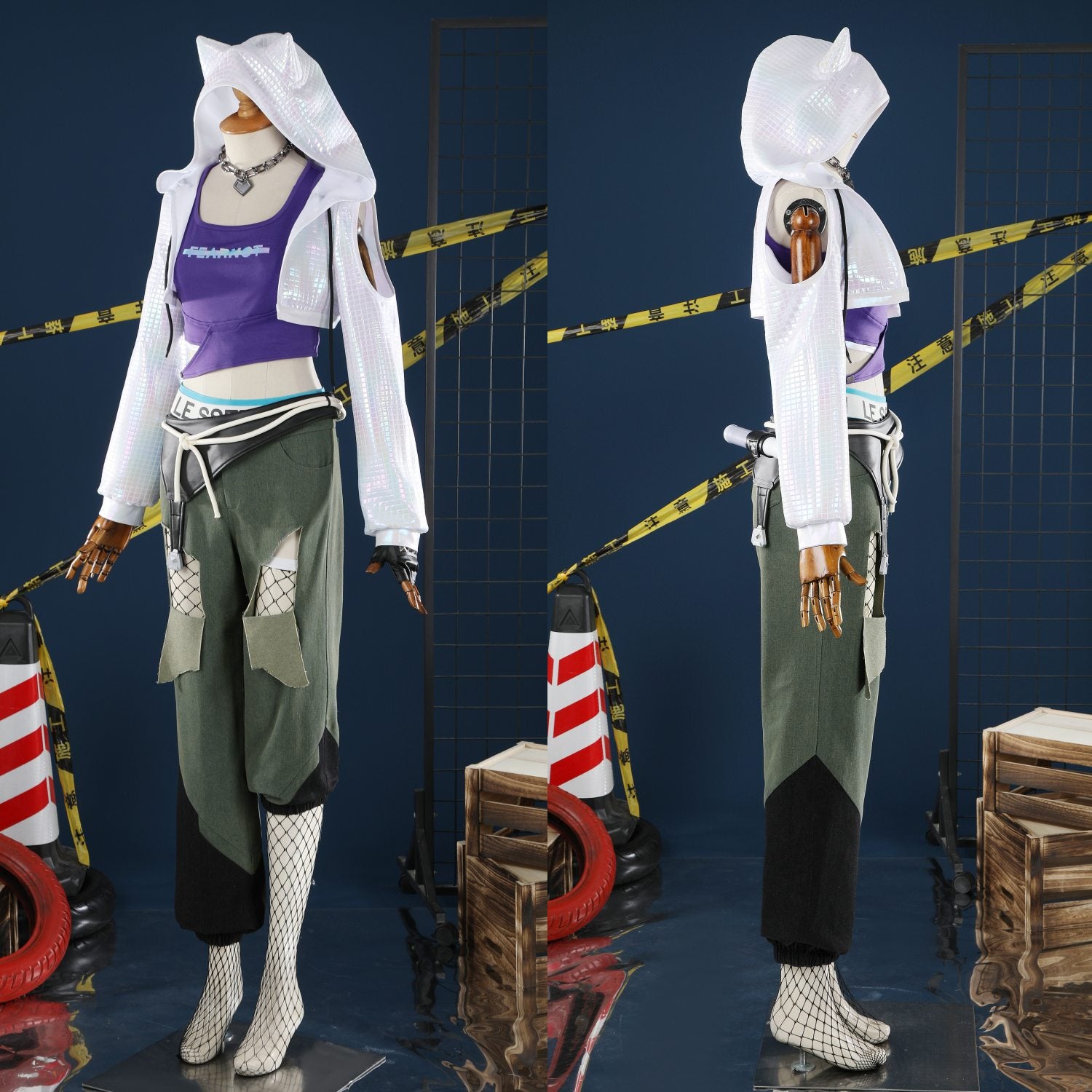 Game Overwatch 2 Ashe Female Full Set Outfit Cosplay Costumes