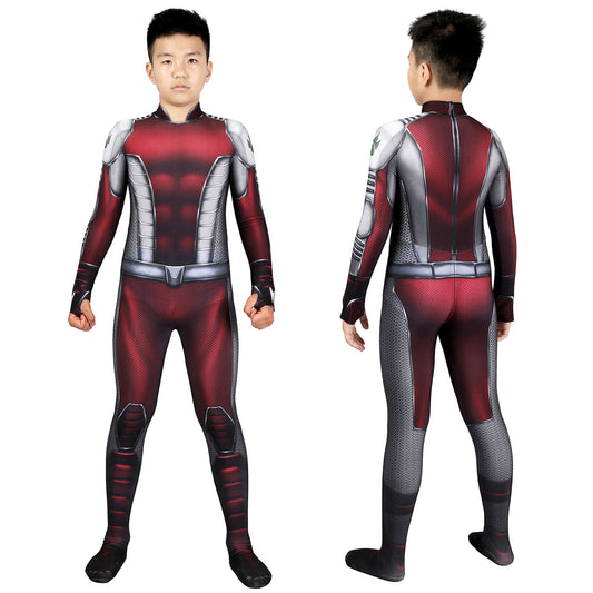 Titans Beast Boy Kids Jumpsuit Cosplay Costumes