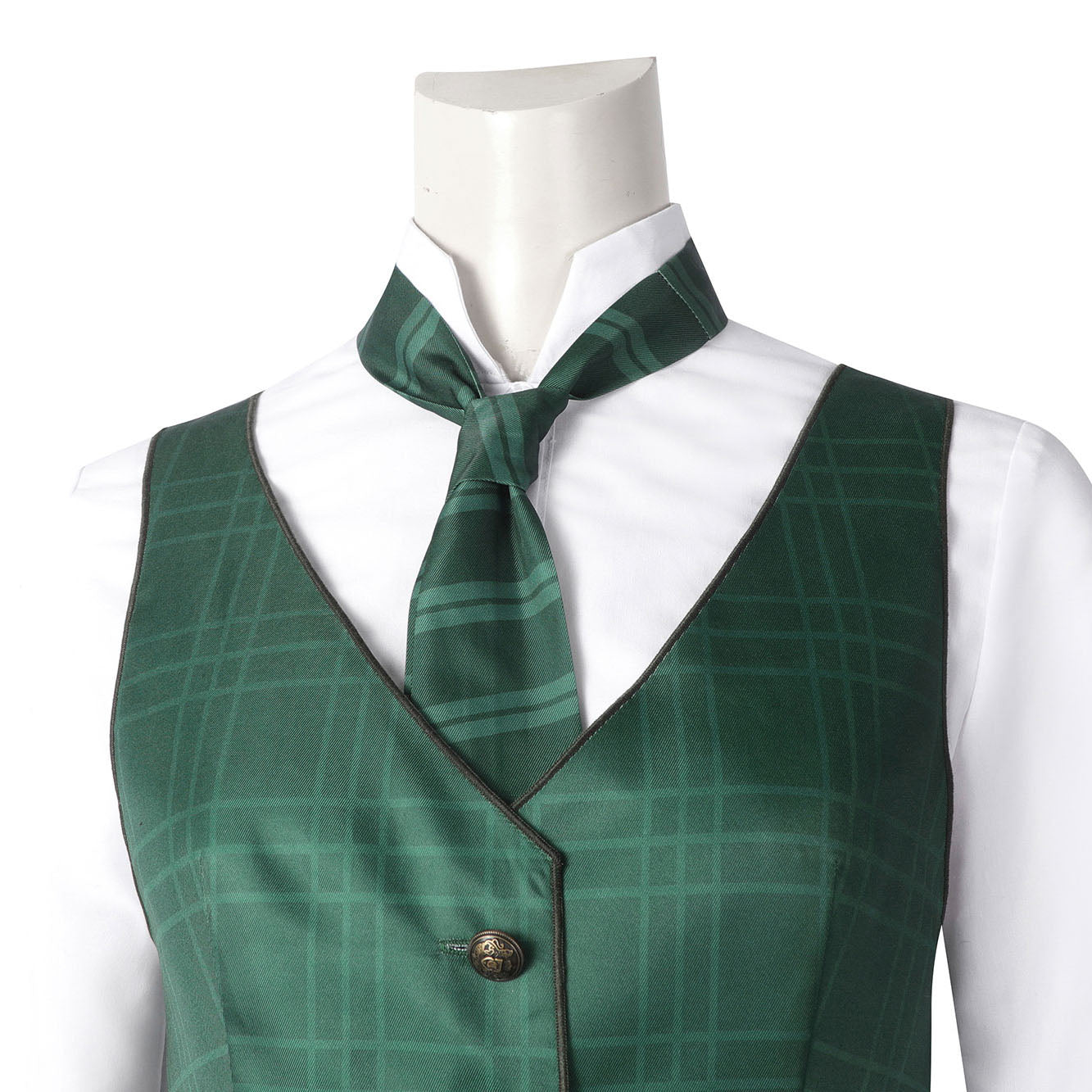 Hogwarts Legacy Slytherin Female Uniform Cosplay Costumes