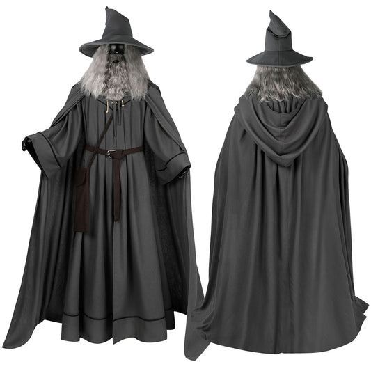 The Lord of the Rings The Fellowship of the Ring Grey Gandalf Cosplay Costumes