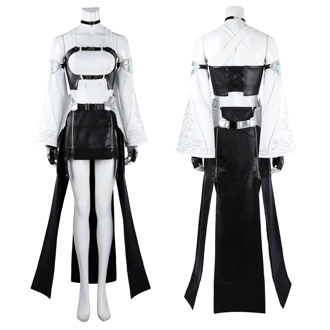 Final Fantasy VII Revelation Tifa Lockhart Black Mage Battle Suit Cosplay Costumes Themed Outfits