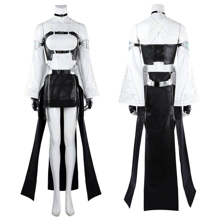 Final Fantasy VII Revelation Tifa Lockhart Black Mage Battle Suit Cosplay Costumes Themed Outfits
