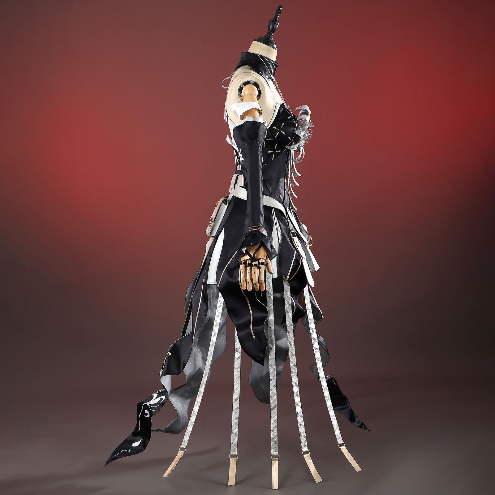 Wuthering Waves Havoc Phrolova Cosplay Costumes Women's Black Dress Themed Carnival Outfits