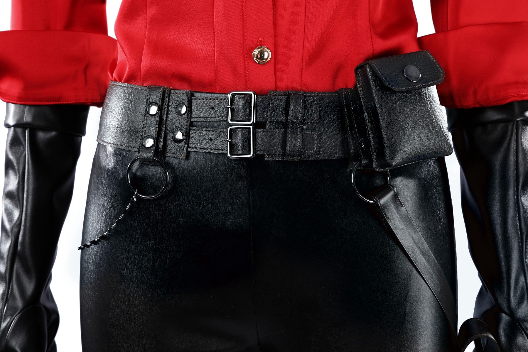 Resident Evil 6 Ada Wong Red Shirt Fullset Cosplay Costumes