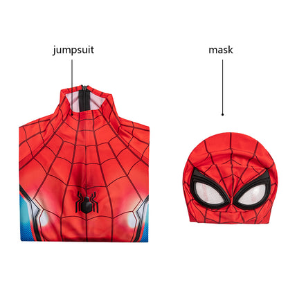 Spider-Man Far From Home Peter Parker Female Jumpsuit Cosplay Costumes