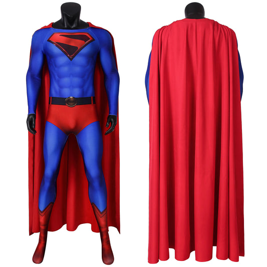 Crisis on Infinite Earths Superman Kal-El / Clark Kent Jumpsuit Cosplay Costumes